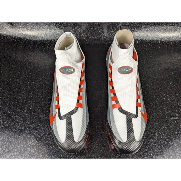 Nike Vapor Edge Pro 360 TB Football Cleats Orange Black White Men\'s 13 NIB main image 8